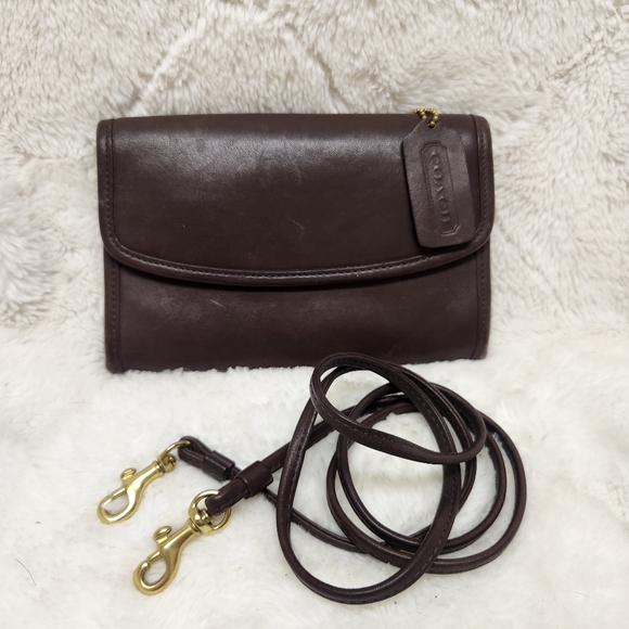Coach Near Vtg Envelope Mini Bag - Picture 1 of 11